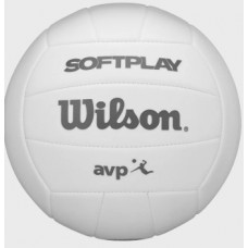 М"яч волейбольний Wilson AVP Soft Play VB №5, білий, код: 097512741217