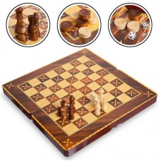 Шахи, шашки, нарди 3 в 1 ChessTour, код: 7788C Шахи, шашки, нарди 3 в 1 ChessTour, код: 7788C