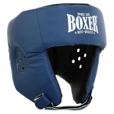 Шолом боксерський відкритий Boxer L, синій, код: 2028-N_LBL Шолом боксерський відкритий Boxer L, синій, код: 2028-N_LBL
