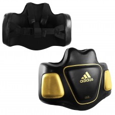 Тренерський жилет Adidas Super Body Protector, чорно-золото, код: 15669-834