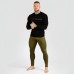 Легінси чоловічі GymBeam FIT Military Green L, зелений, код: 121024-GB