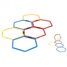 Тренувальна підлогова сітка WCG гексагональна, 6 шт., код: W-007-6-IF Тренувальна підлогова сітка WCG гексагональна, 6 шт., код: W-007-6-IF