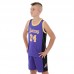 Форма баскетбольна дитяча NBA клуб Los Angeles Lakers 24, розмір XL, фіолетовий-жовтий, код: BA-9831_XLVY