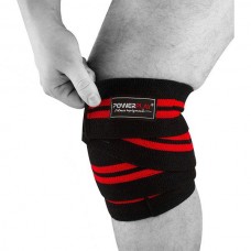 Бинти для колін PowerPlay Black/Red, код: PP_2509_Black/Red