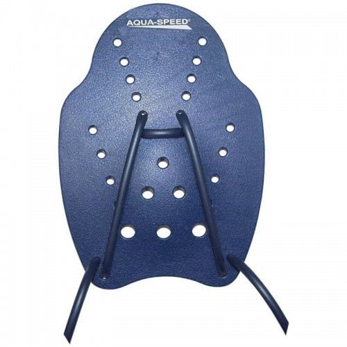 Лопатки для плавання Aqua SpeedHand Paddle M 190х140 мм, синій, код: 5908217635716