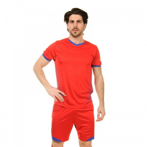 Футбольна форма PlayGame Lingo XL, ріст 170-175, червоний, код: LD-5018_XLR