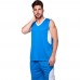 Форма баскетбольная мужская PlayGame Lingo Star 2XL (рост 170-175), голубой-белый, код: LD-8093_2XLNW