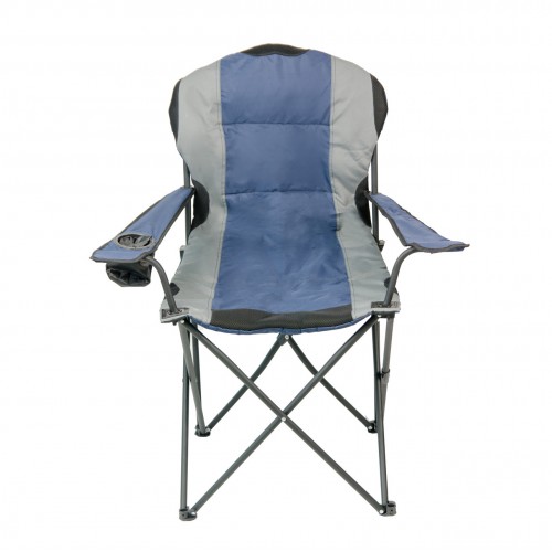 Крісло портативне NeRest Турист NR-34, сірий з синім, код: 4820211100506_1-TE