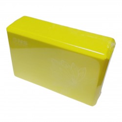 Блок для йоги SNS "Лотос" YJ-K1-Yellow 225х145х75 мм, жовтий, код: 00237-SNS