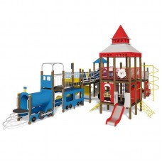 Ігровий комплекс InterAtletika Транспорт Міні, 1187х7368х5368 мм, код: T922.1-SM Ігровий комплекс InterAtletika Транспорт Міні, 1187х7368х5368 мм, код: T922.1-SM