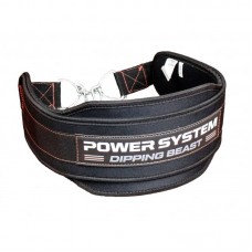 Пояс для обтяжень Power System Dipping Beast Black/Red, код: PS-3860_Black/Red Пояс для обтяжень Power System Dipping Beast Black/Red, код: PS-3860_Black/Red