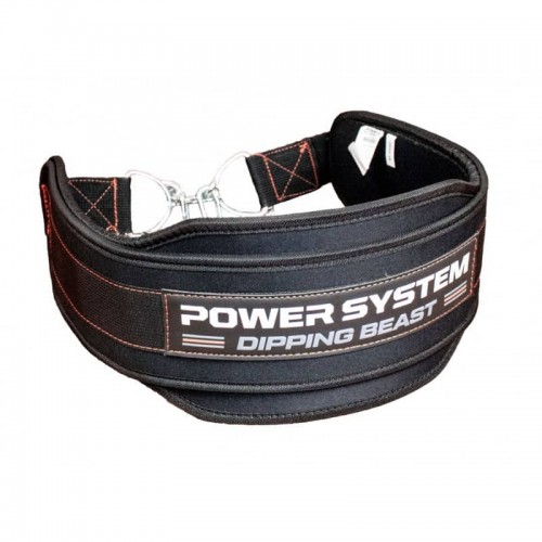 Пояс для обтяжень Power System Dipping Beast Black/Red, код: PS-3860_Black/Red Пояс для обтяжень Power System Dipping Beast Black/Red, код: PS-3860_Black/Red