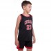 Форма баскетбольна дитяча NBA клуб Chicago Bulls 23 L (8 років), 128-134см, чорний-червоний, код: 5351_LBKR