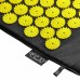 Килимок акупунктурний з валиком 4Fizjo Classic Mat Аплікатор Кузнєцова 680х420 мм, Black/Yellow, код: P-5907739310613