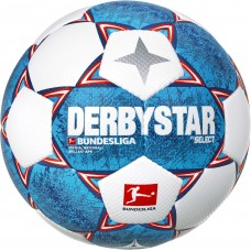 М"яч футбольний Select Derbystar Bundesliga Brillant APS №5, біло-чорно-бірюзовий, код: 4030793110163