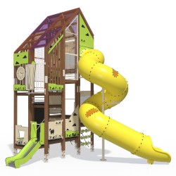 Ігровий комплекс InterAtletika Big City-7, код: TE937-SM