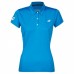 Поло для тенісу жіноче Babolat Core club Polo Diva, розмір XS, синій, код: 3324921611228