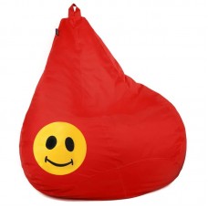 Крісло груша з аплікацією Tia-Sport, оксфорд, S - 900х600 мм, червоний (148), код: sm-0622-10-44 Крісло груша з аплікацією Tia-Sport, оксфорд, S - 900х600 мм, червоний (148), код: sm-0622-10-44