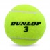 М"яч для великого тенісу Dunlop Club AC 3шт, салатовий, код: DL601334-S52