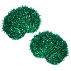 Помпоны для черлидинга и танцев FitGo Pom-Poms 280 мм зеленый 1 шт, код: C-1682_G-S52