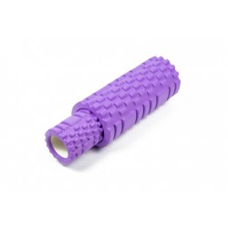 Масажний ролик EasyFit Grid Roller Double 330 мм, фіолетовий, код: EF-7737s-1-EF Масажний ролик EasyFit Grid Roller Double 330 мм, фіолетовий, код: EF-7737s-1-EF