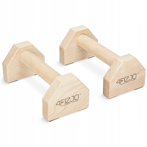 Упори для віджимань (паралетси) 4Fizjo дерев"яні 250 мм, код: P-5905973407021