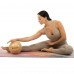 М"яч для пілатесу та йоги Mini Pilates Ball Bloom 20 см, коричневий, код: LB7000-20_BR