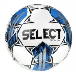 М"яч футбольний Select Team FIFA DB v25 №5, білий-синій, код: 5703543403851