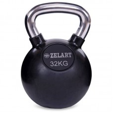 Гиря обгумована Zelart 32 кг., код: TA-5162-32