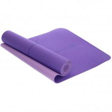 Килимок для йоги з розміткою Record 1830x610x6 мм фіолетовий, код: FI-2430_V-S52