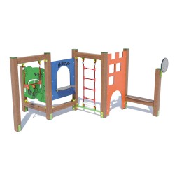 Ігровий комплекс Miros 2600х2590х1380 мм, код: DIOS734