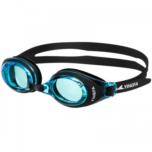 Окуляри для плавання дорослі Yingfa синій-чорний, код: Y6600AF_BLBK