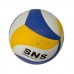 М"яч волейбольний клеєний SNS VS5003 №5 білий-синій-жовтий, код: 12862-SNS