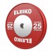 Диск олімпійський обгумований Eleiko IWF 25 кг, червоний, код: 3001120-25-IA