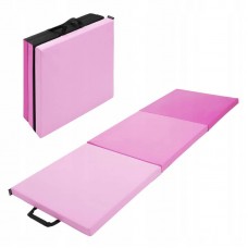 Мат гімнастичний складний 4Fizjo 1800x600x50 мм, рожевий, код: P-5907739319678 Мат гімнастичний складний 4Fizjo 1800x600x50 мм, рожевий, код: P-5907739319678