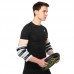 Налокотники для жиму регульовані Ezous Adjustable Elbow Sleeve M, 2 шт, сірий-чорний, код: C-08_M