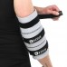 Налокотники для жиму регульовані Ezous Adjustable Elbow Sleeve M, 2 шт, сірий-чорний, код: C-08_M