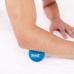 Масажний силіконовий м"яч PowerPlay Silicone Lacrosse Ball 63 мм, синій, код: PP-4354_Blue