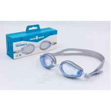 Окуляри для плавання дорослі MadWave Techno срібний, код: M042804_GR Окуляри для плавання дорослі MadWave Techno срібний, код: M042804_GR