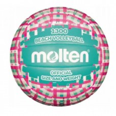 М"яч для пляжного волейболу Molten V5B1300-CG №5, бірюзовий-рожевий, код: 4905741890872