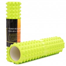 Масажний ролик (валік) Cornix EVA 450x140 мм, зелений, код: XR-0337 Масажний ролик (валік) Cornix EVA 450x140 мм, зелений, код: XR-0337