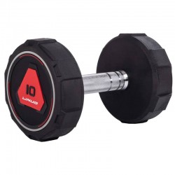 Гантель цільна професійна Li Nuo 1х10кг чорний, код: TA-3618-10-S52 Гантель цільна професійна Li Nuo 1х10кг чорний, код: TA-3618-10-S52