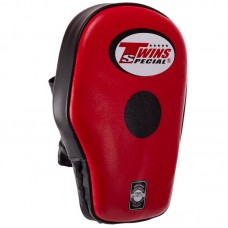 Лапа пряма для боксу та єдиноборств Twins ліва 26x16x7см, червоний, код: PML-6-L_R Лапа пряма для боксу та єдиноборств Twins ліва 26x16x7см, червоний, код: PML-6-L_R