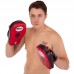 Лапа пряма для боксу та єдиноборств Twins ліва 26x16x7см, червоний, код: PML-6-L_R Лапа пряма для боксу та єдиноборств Twins ліва 26x16x7см, червоний, код: PML-6-L_R