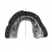 Капа Opro Gold Braces під брекети доросла (вік 11+) Black/Silver, код: UFC_Gold_Braces_Bl/Silver