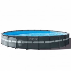Круглий каркасний басейн Intex Ultra XTR Frame Pool, 7320x1320 мм, код: 26340-IB