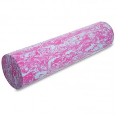 Роллер для занять йогою гладкий FitGo 600х150 мм, малиновий-блакитний, код: FI-1734_MN Роллер для занять йогою гладкий FitGo 600х150 мм, малиновий-блакитний, код: FI-1734_MN