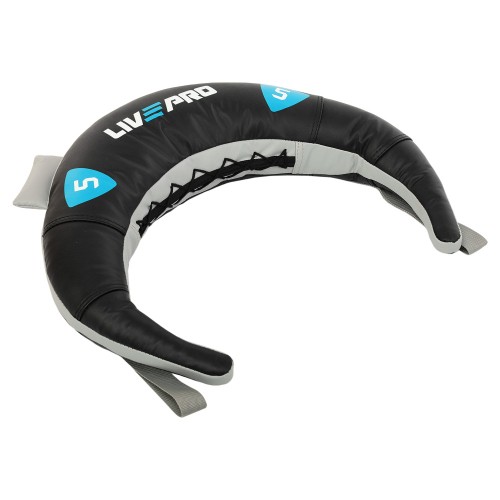 Мішок Болгарський LiveUp 5кг, чорний-синій, код: LP8130-5
