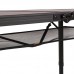 Стіл Bo-Camp Woodbine Oval 150x80 см Black/Wood look, код: DAS301532-DA