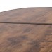 Стіл Bo-Camp Woodbine Oval 150x80 см Black/Wood look, код: DAS301532-DA